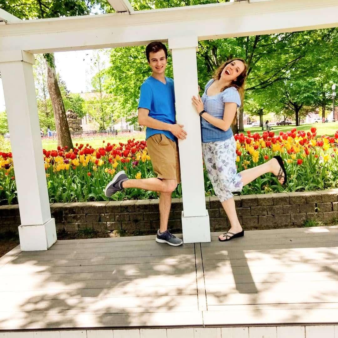 Acting goofy in Holland