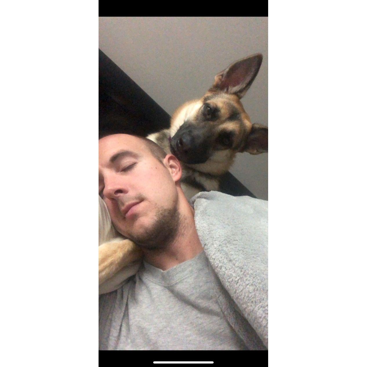 One of the first pictures Jordan ever sent Alisha