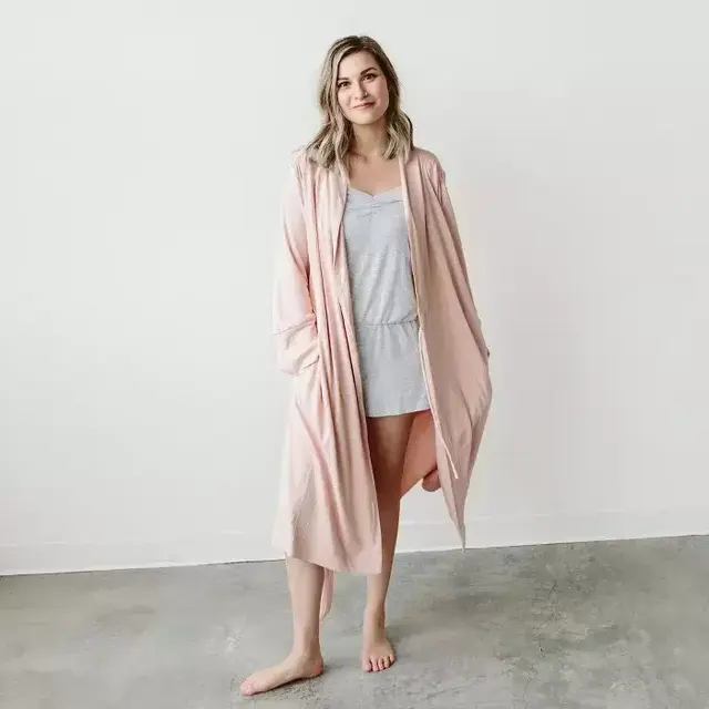Goumikids Bamboo Organic Cotton Womens Robe