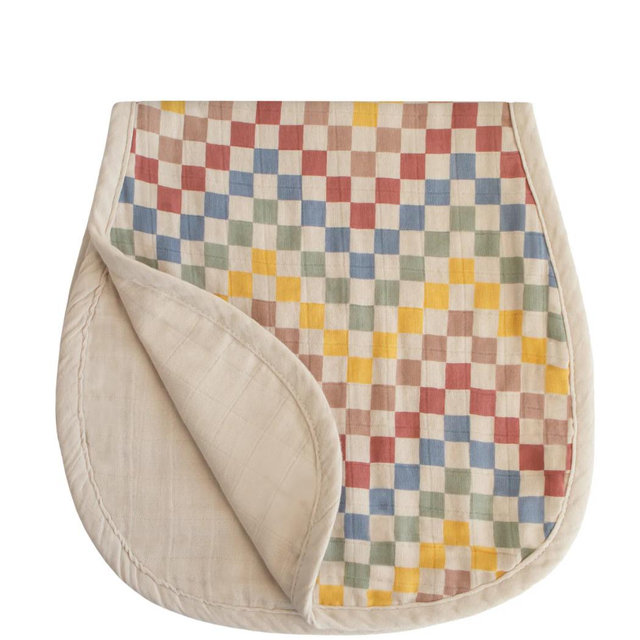 Organic Cotton Muslin Burp Cloth 2-Pack