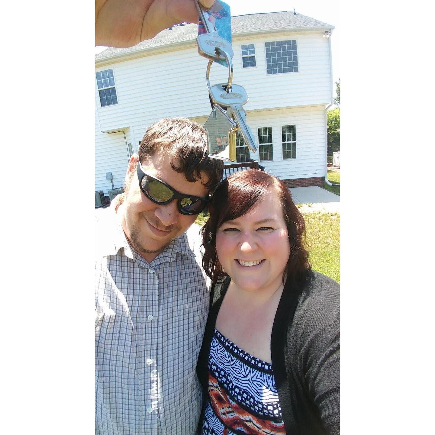 Our first house!