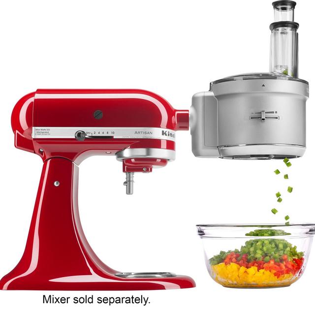 KitchenAid - KSM2FPA Food Processor Attachment Kit - Gray