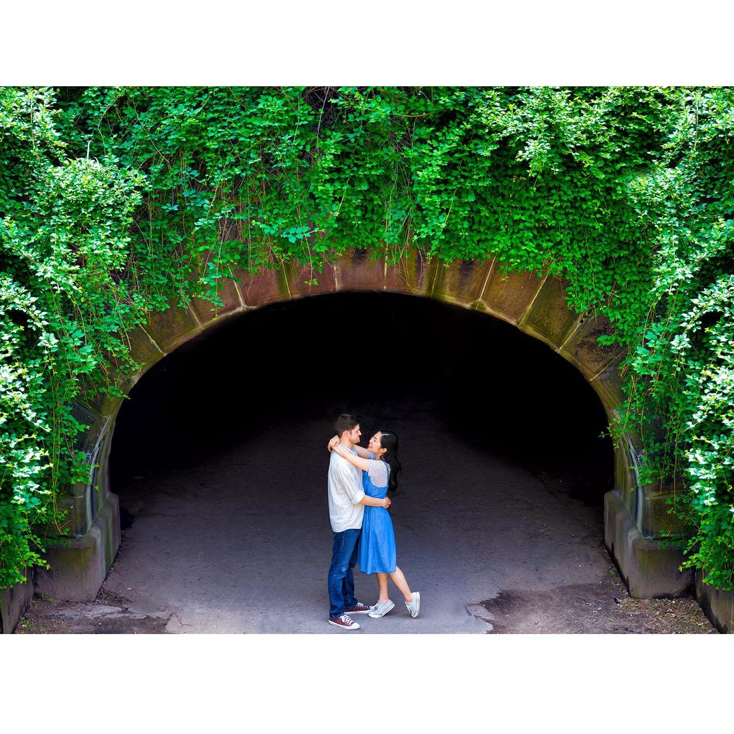 New York, NY. Trefoil Arch at Central Park