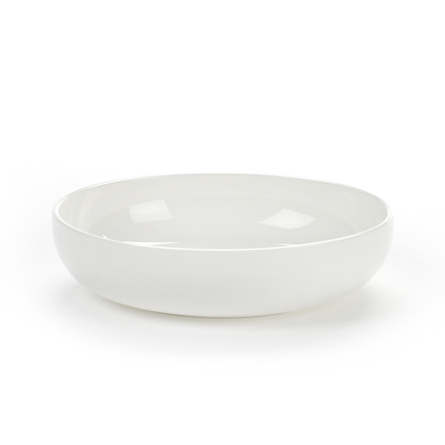 Base High Plate, matte white, size M