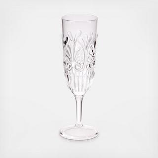 Fleur Champagne Flute, Set of 6