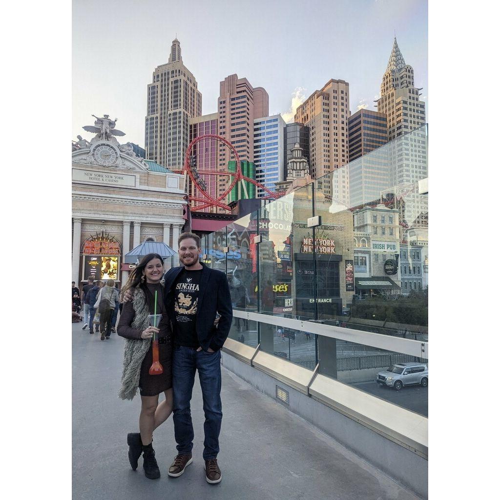 Lynsi's first Vegas trip - March 2023.