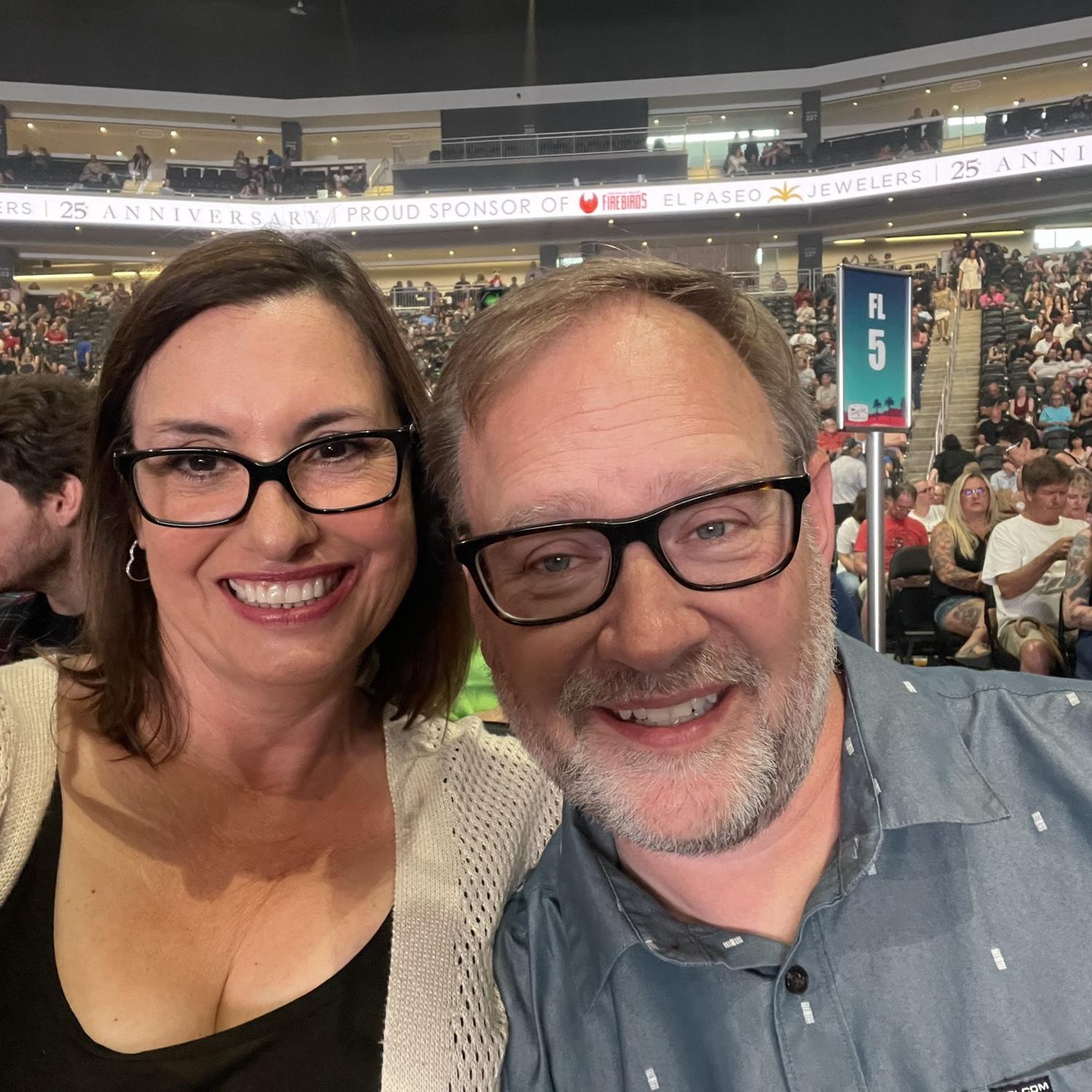 Bryan Adams concert July 2023 celebrating almost four years back together. Can you tell we love music and good food?