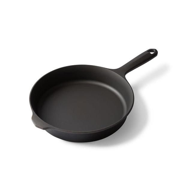 Field Company No.6 Cast Iron Skillet, 8 ⅜ in—Smoother, Lighter, Made in USA, Vintage Style, Preseasoned