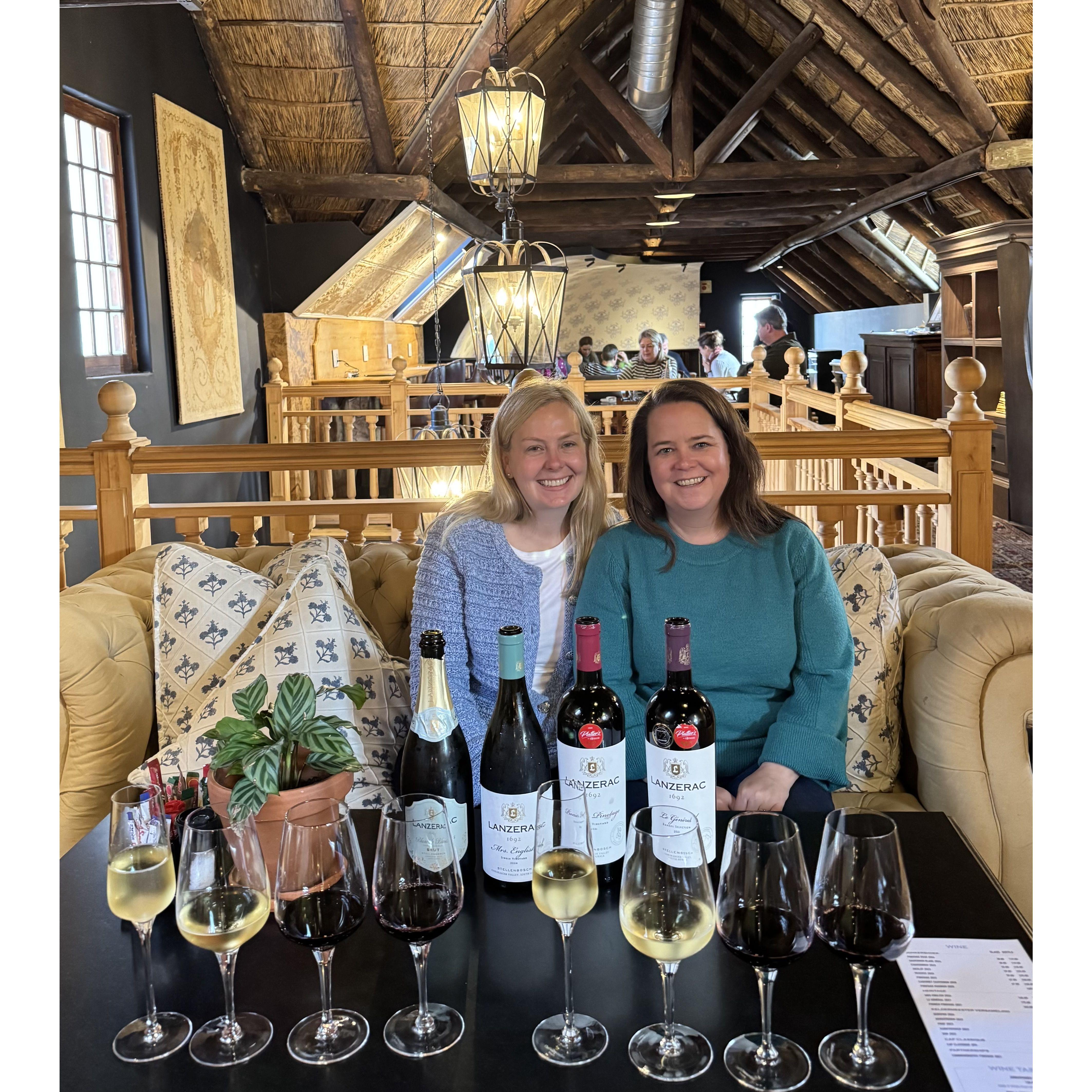Lots of wines to taste!