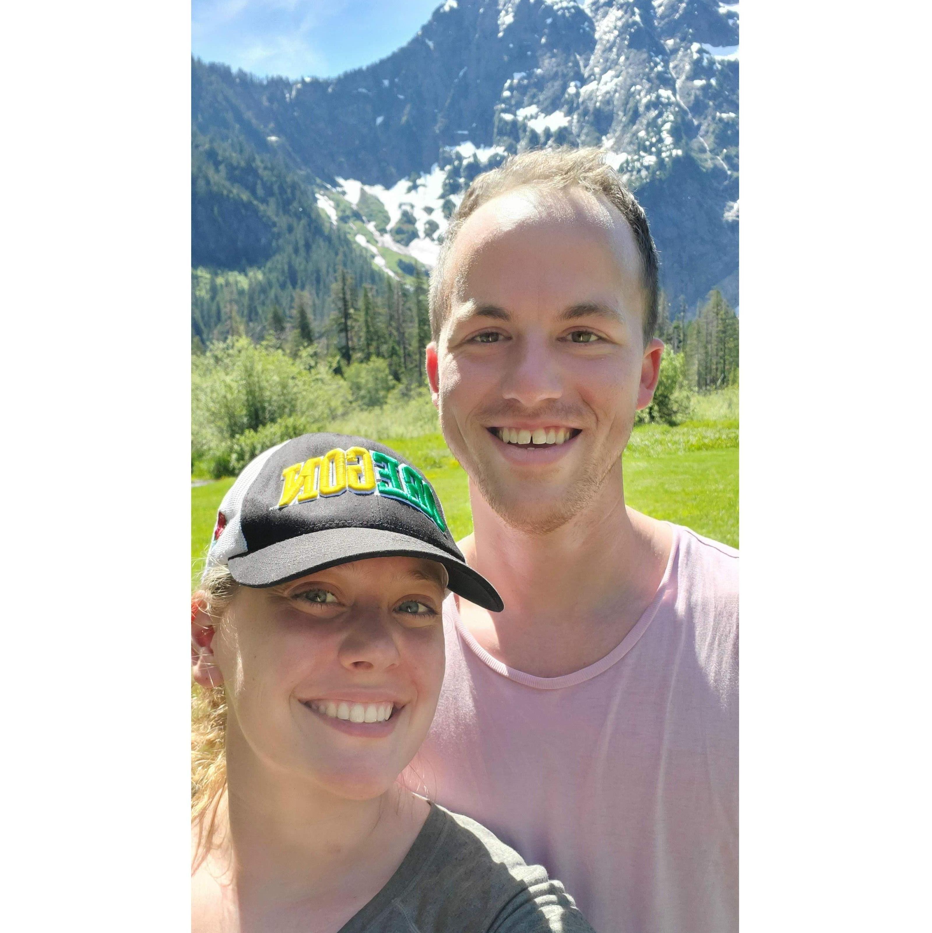 Our first backpacking trip!