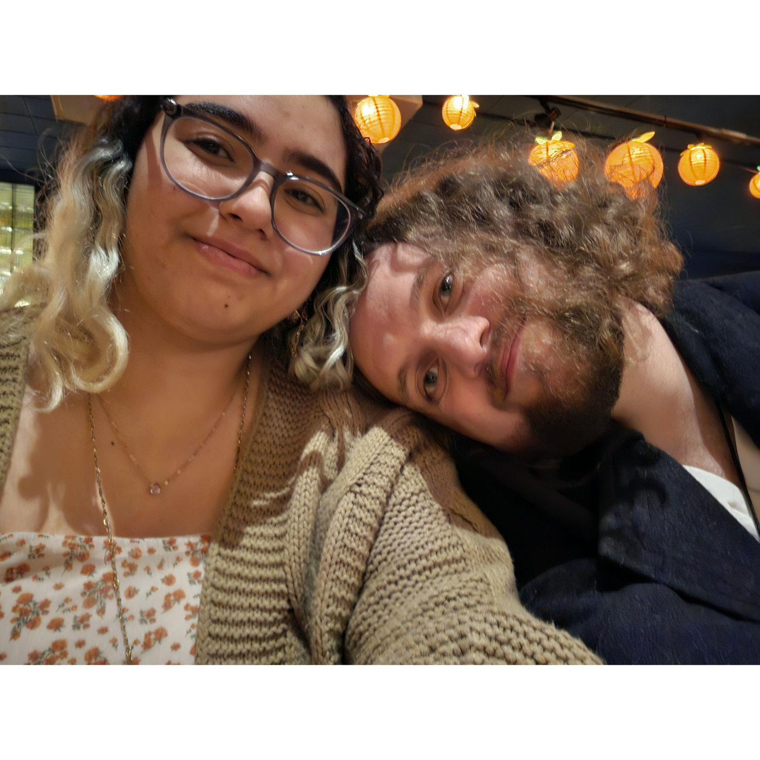 A cute night out.