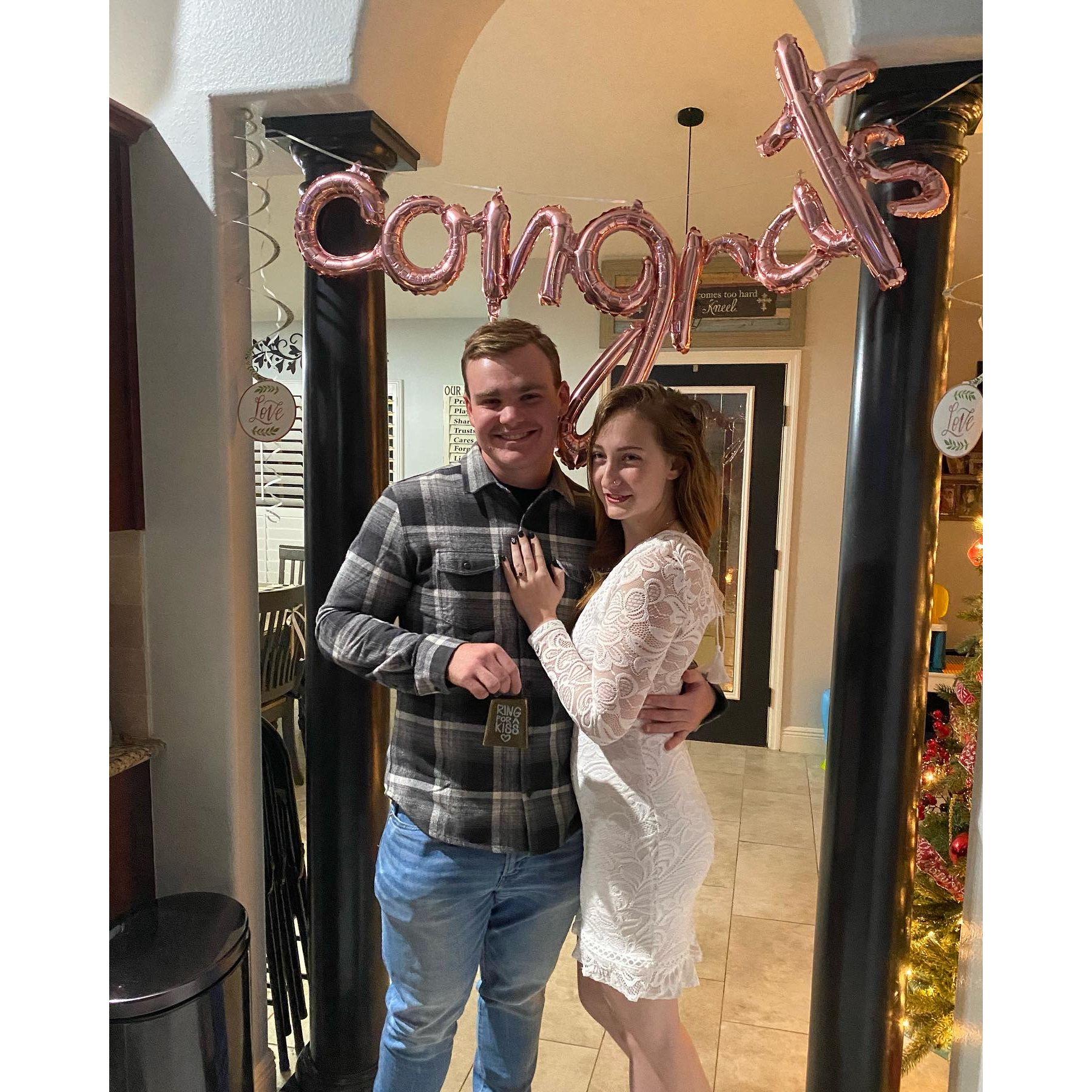 Our engagement party