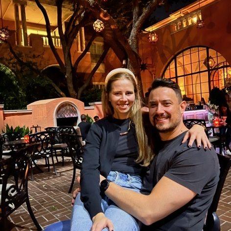 Picture taken right before we became FBO (Facebook Official)