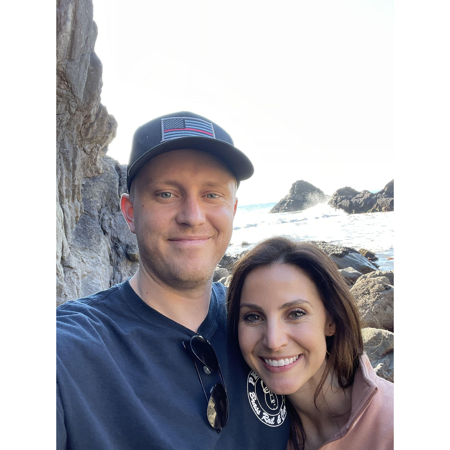 Our first Valentine's Day at Muir Beach!