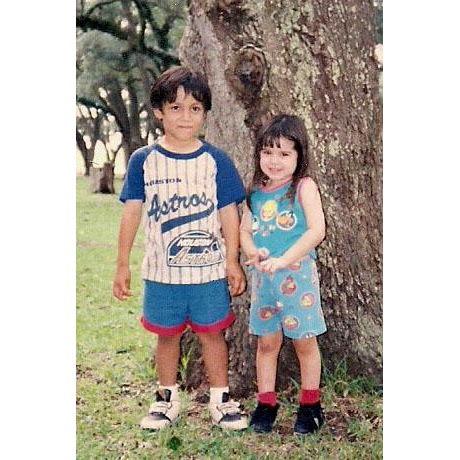 We were friends as children and this is the only existing photo of us together before Tony moved away. It is so special to us.