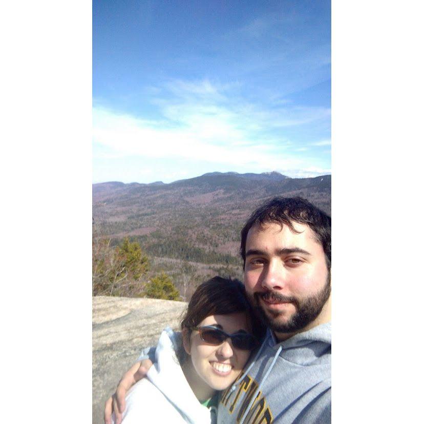 Our first hike, Mt. Hedgehog. I secretly brought a hammock and made Brendon carry it up. He was so excited! We were both very much in love but not saying it! April 2016