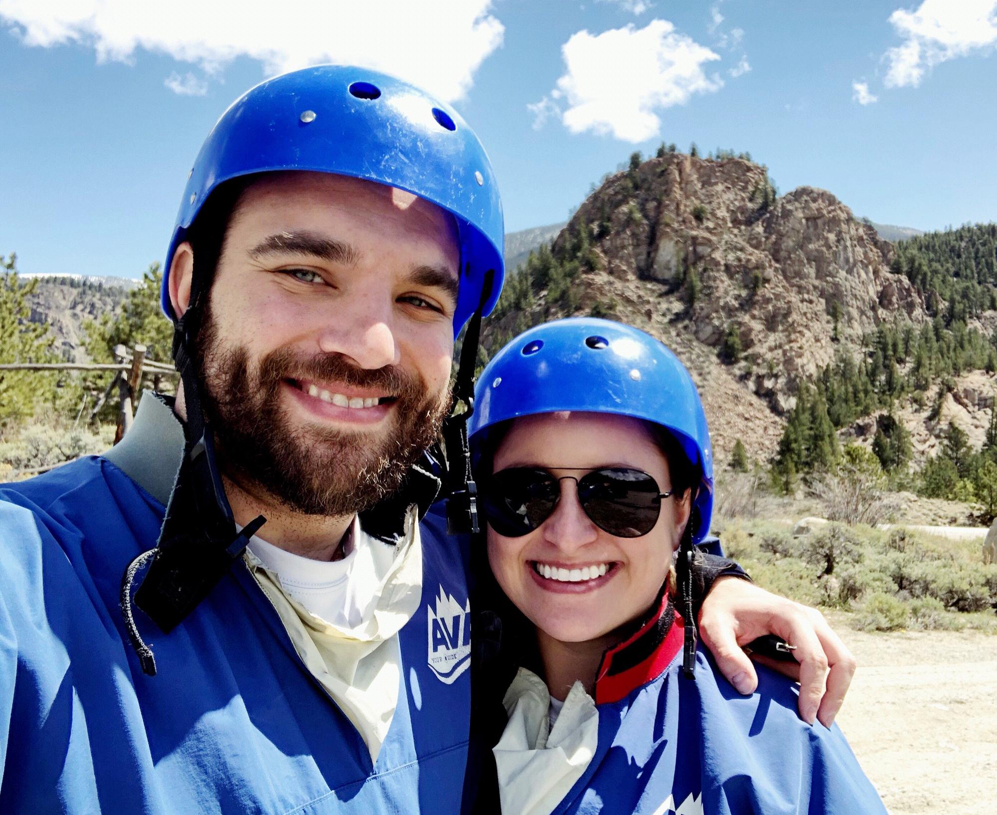 White water rafting