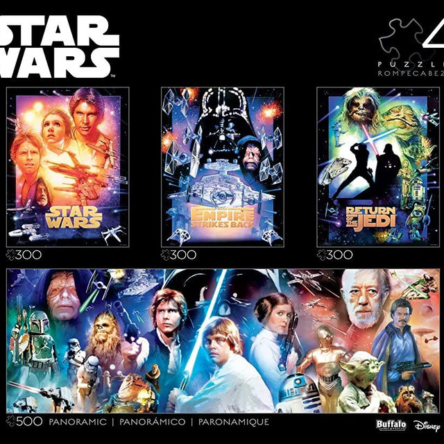 Star Wars - Collector's Edition 4-in-1 Jigsaw Puzzle Multipack