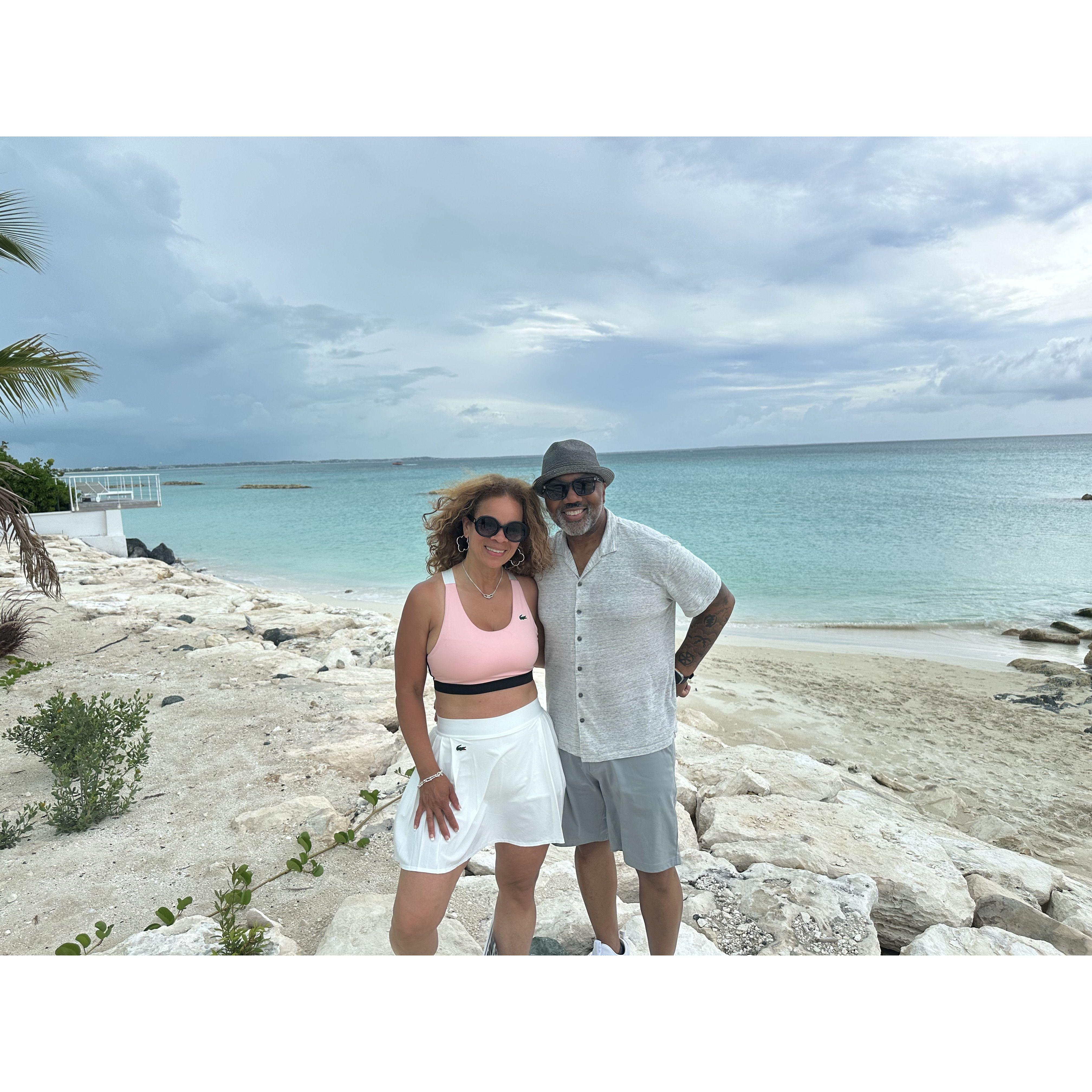 June - Celebrating Kevin's 62nd Birthday in Turks and Caicos