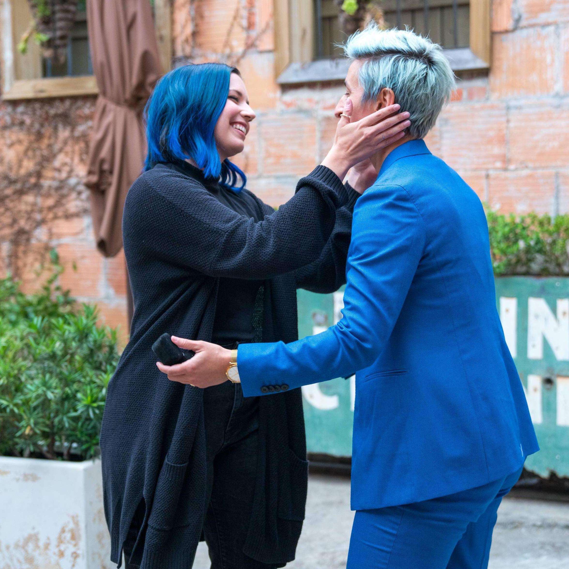 Getting engaged (the first time)