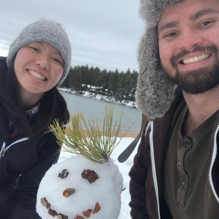 Tahoe with our new buddy
