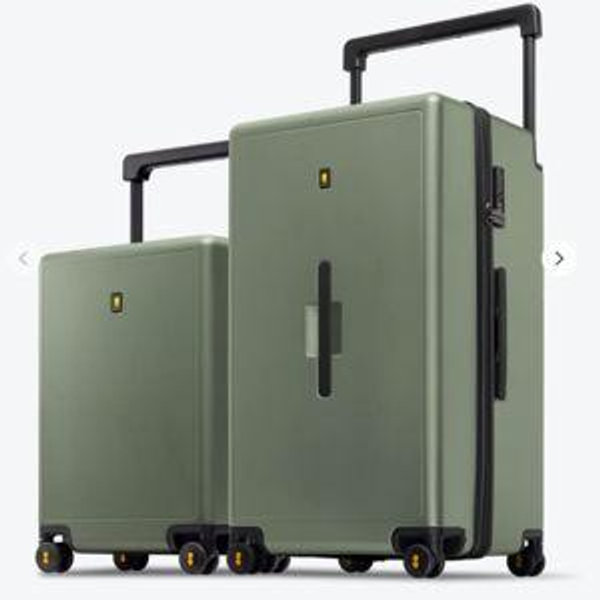DarkOlive Voyageur Luggage 2 Piece Set