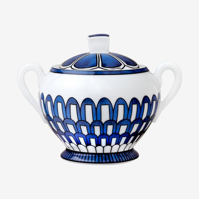 Bleus d'Ailleurs sugar bowl