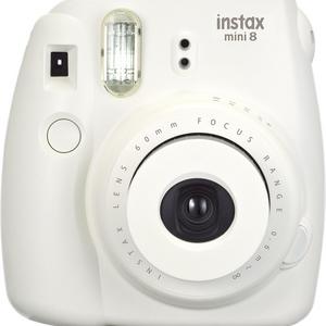 Fujifilm Instax Mini 8 Instant Film Camera (White) (Discontinued by Manufacturer)