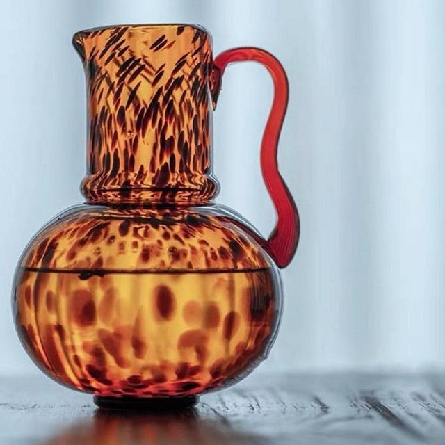 Leopard Print Modern Vase Flower Vase...