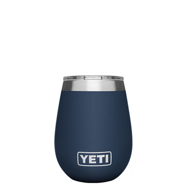 Rambler 10 oz Wine Tumbler with Magslider Lid-White