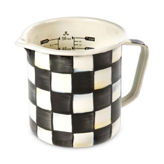 Mackenzie-Childs Courtly Check Enamel 7-Cup Measuring Cup