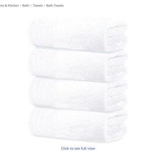 100% Cotton Bath Towels