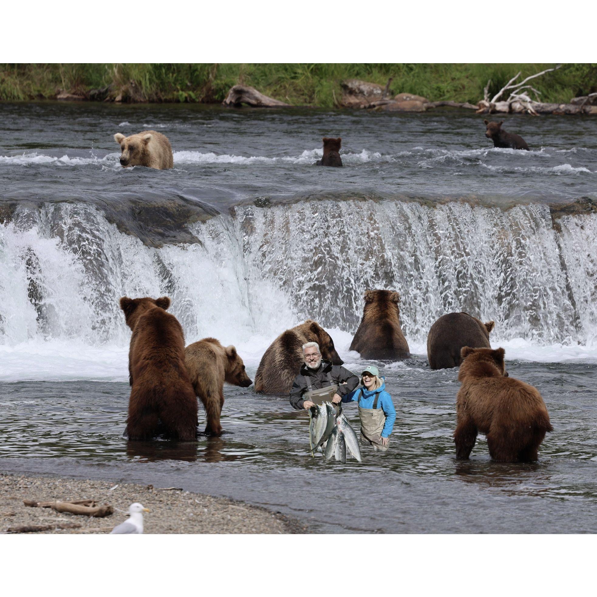 We highly recommend Brooks Falls!