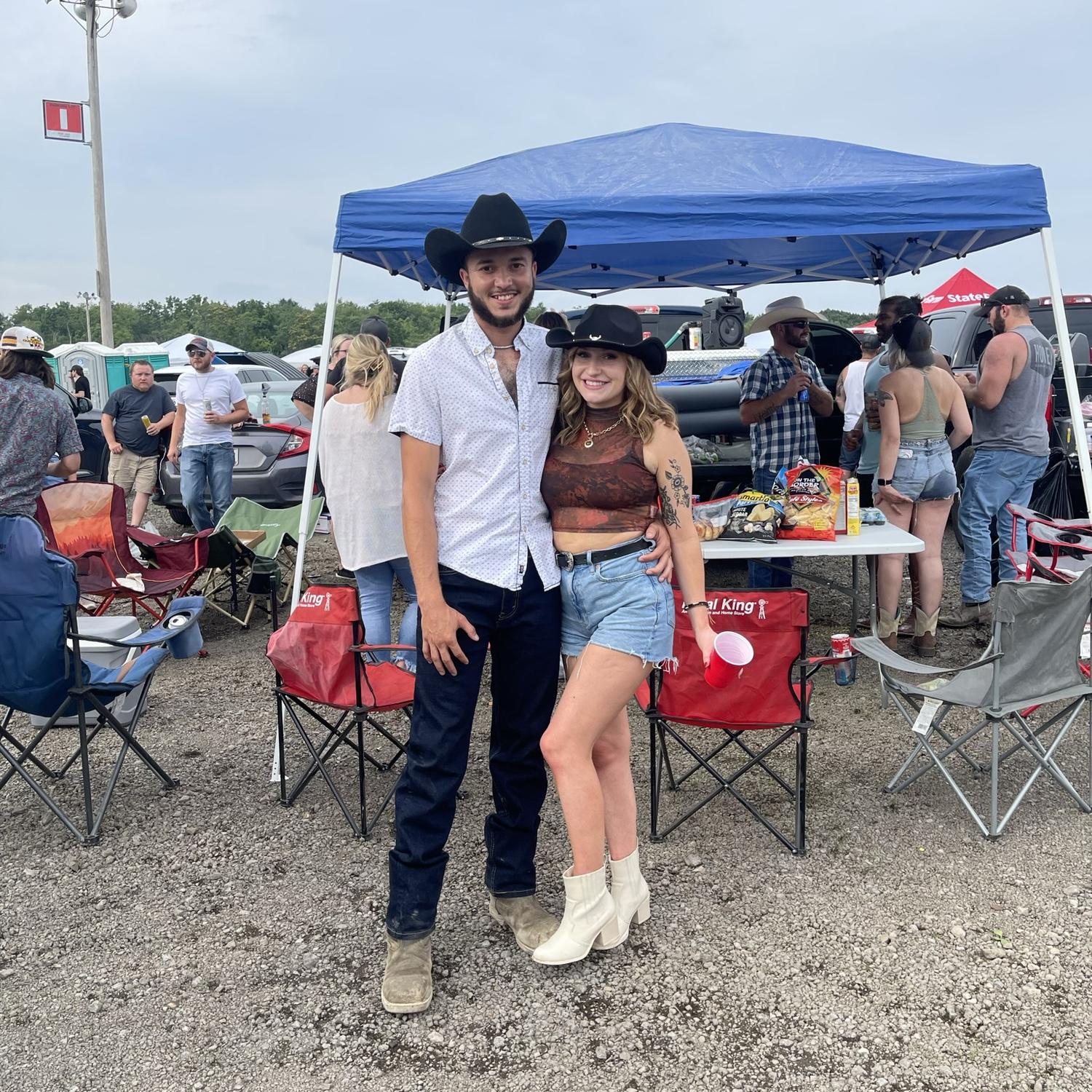 First concert together as adults (Koe Wetzel & Eric Church)
