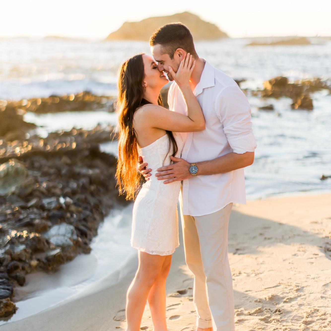 Engagement photos at our favorite place, the beach