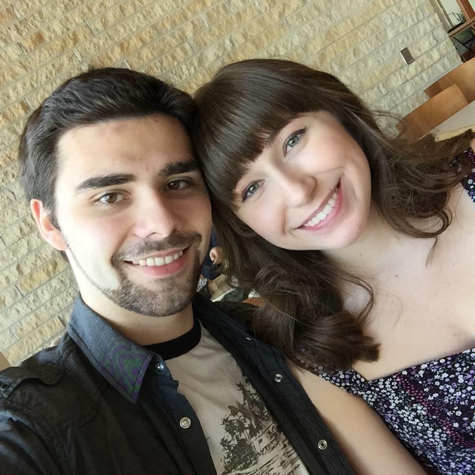 I chopped my hair—it took him a bit to notice