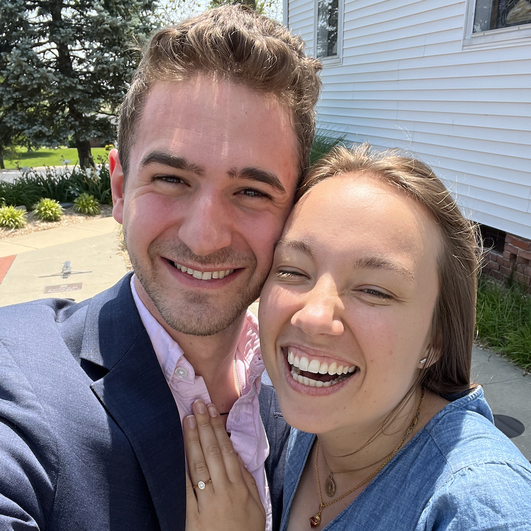 Nathan proposed & we became engaged on May 21, 2023!