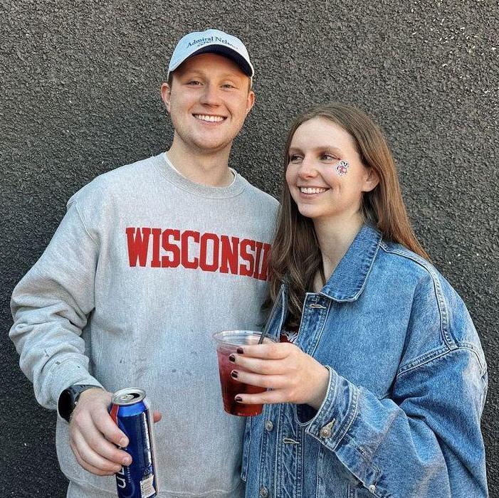 Tailgating a Badger football game. October 2023.