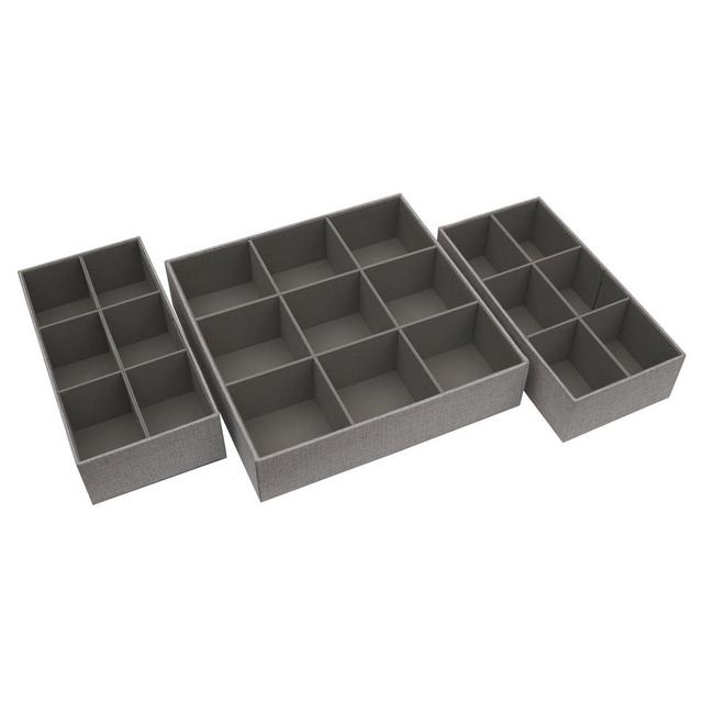 Mcnemar 3" H x 12.6" W x 12.6" D Organizer Set