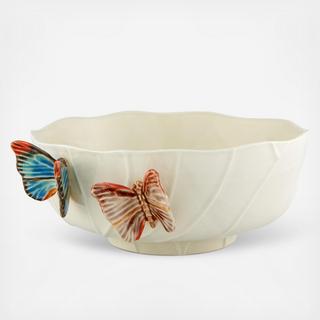 Cloudy Butterflies By Claudia Schiffer Large Salad Bowl