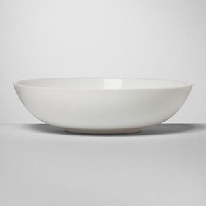 Glass Pasta Bowl 24oz White - Made By Design™