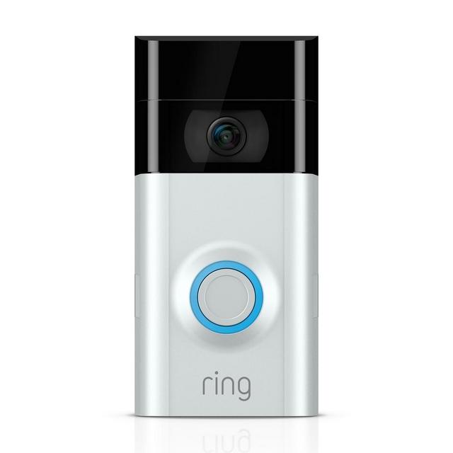 1080P HD Wi-Fi Wired and Wireless Video Doorbell 2, Smart Home Camera, Removable Battery, Works with Alexa