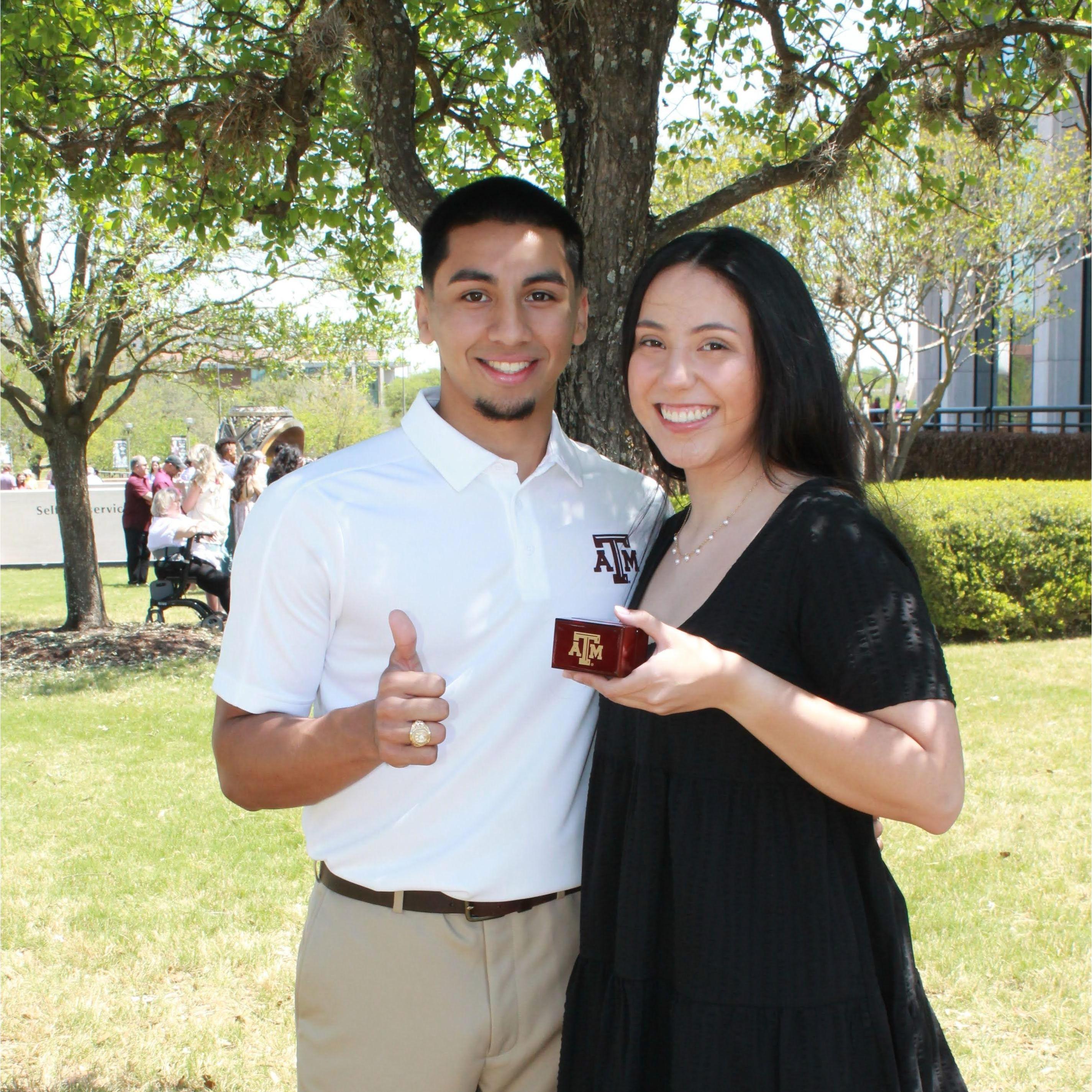 From Aaron's Ring Day #BTHO90Hours - April 2021