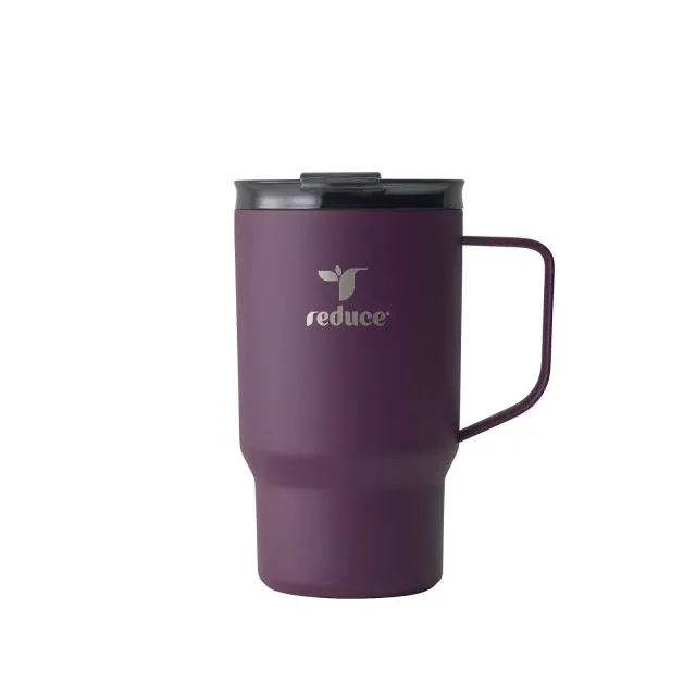 Reduce 18oz Hot1 Insulated Stainless Steel Travel Mug with Steam Release Lid Midnight Plum