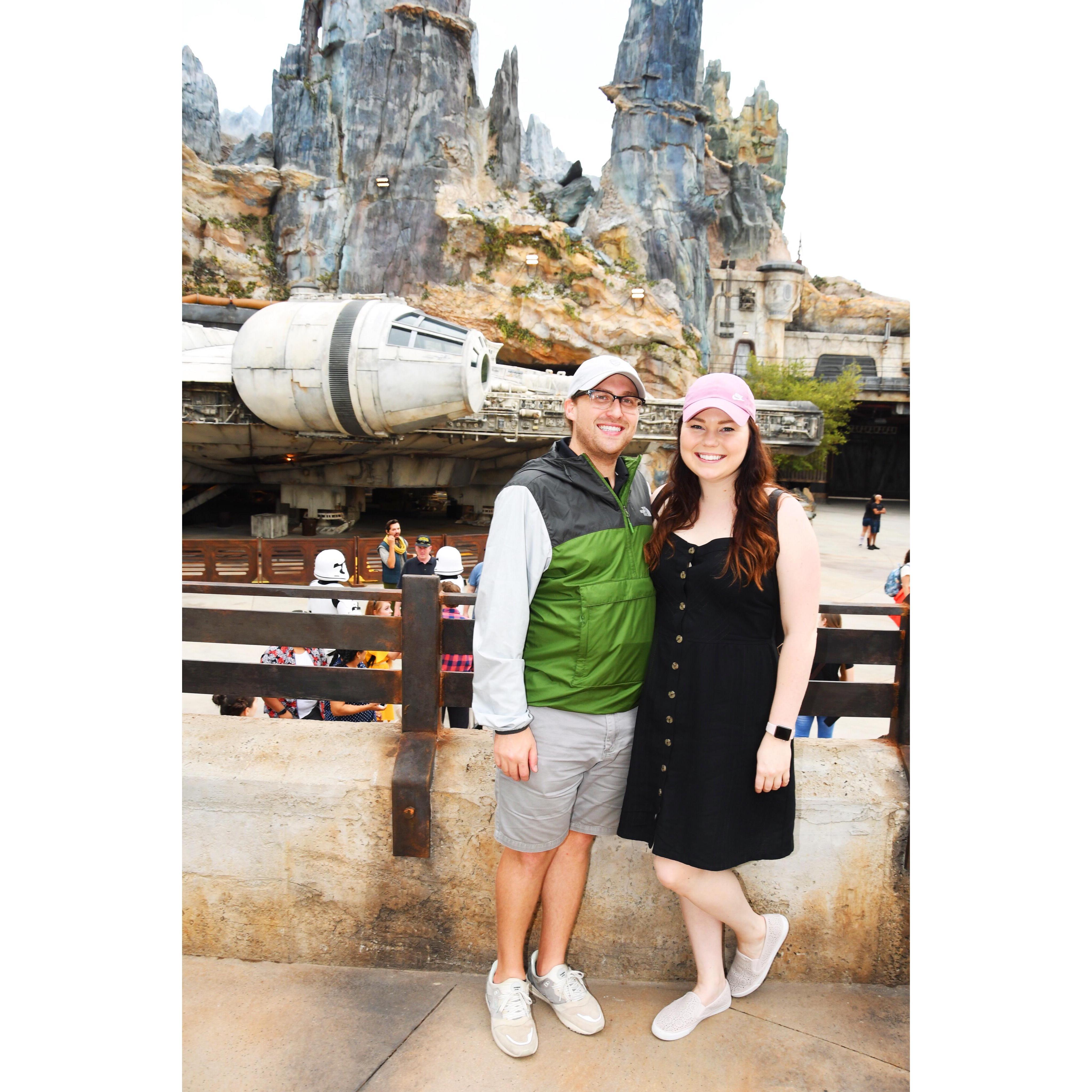 We are one with the Force in Batuu.