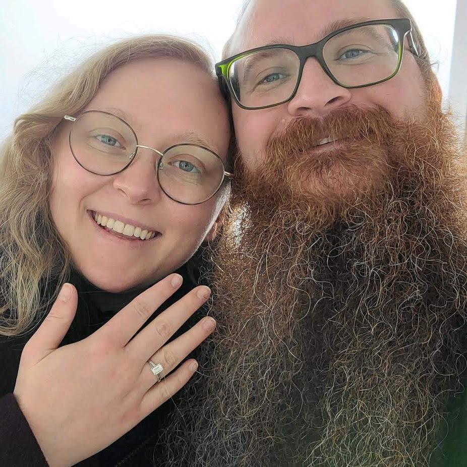 The day we got engaged!