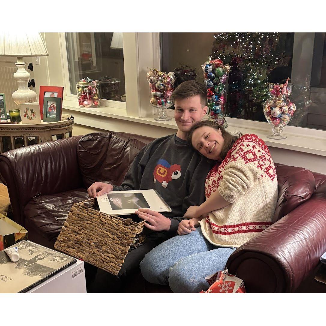 Our first (pre) Christmas together.