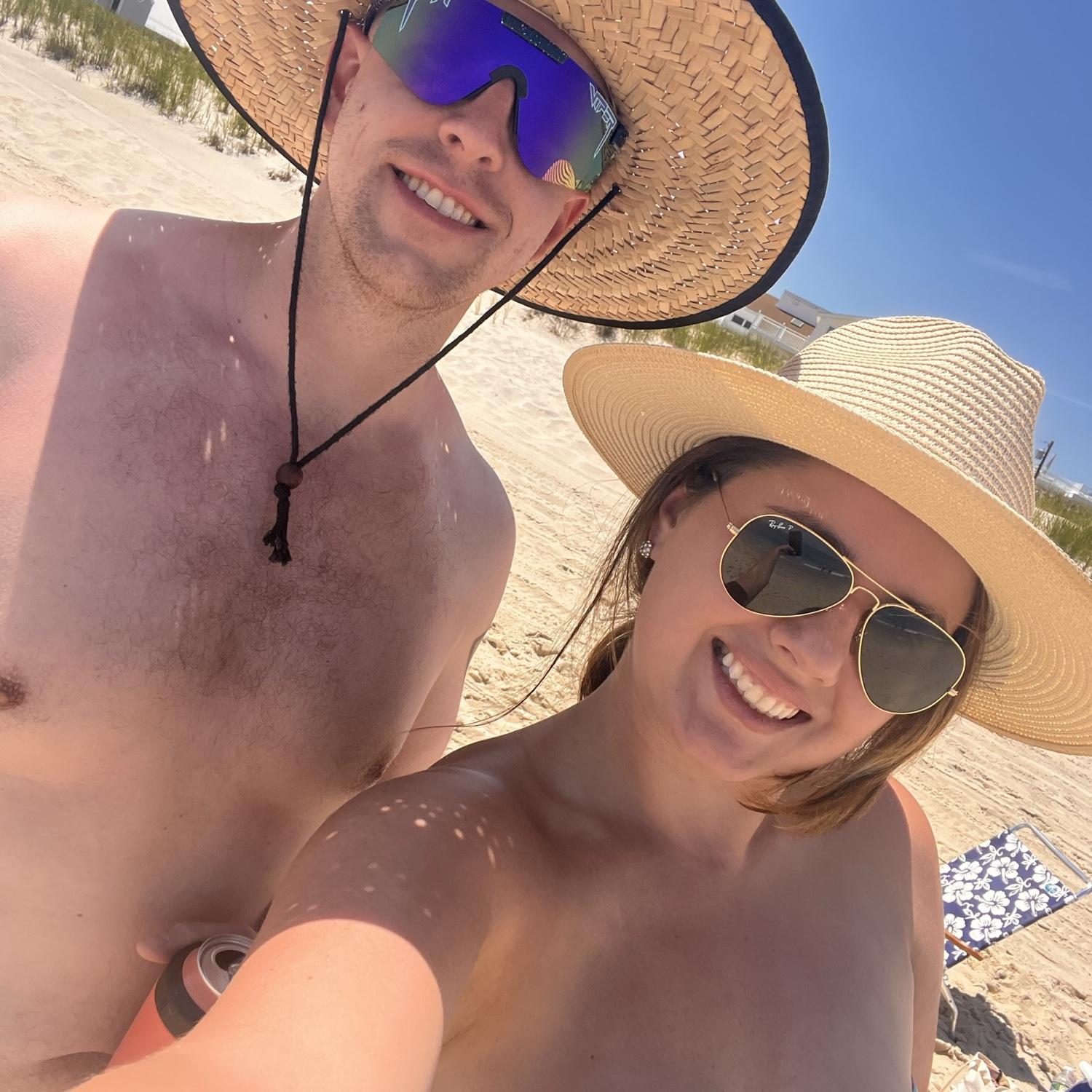 We love the beach 🏖️ 🌊⛱️☀️🐚