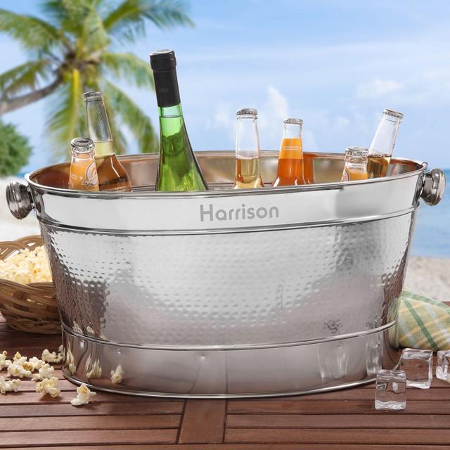 Classic Celebrations Stainless Steel Party Tub