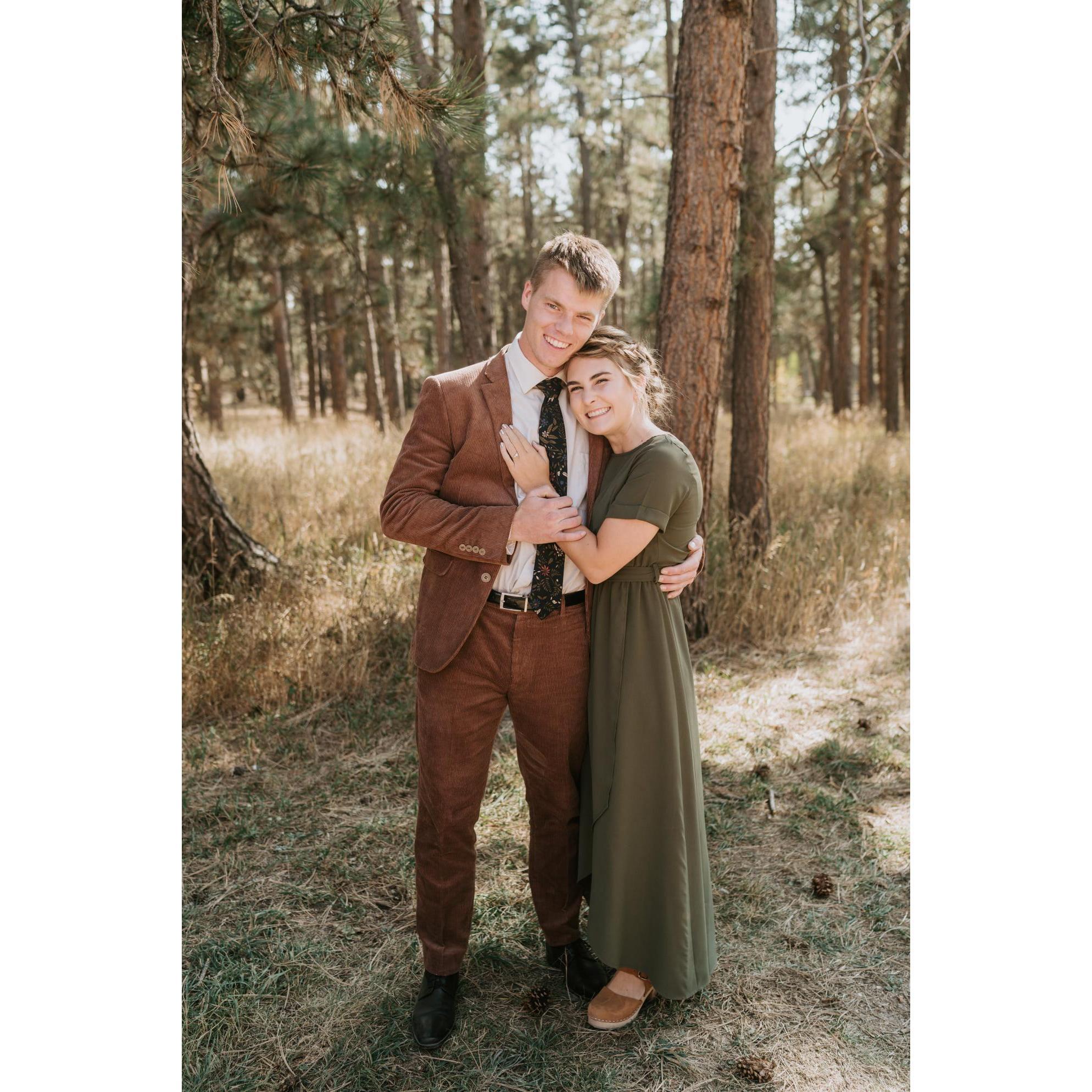 At Grace & Luke's wedding